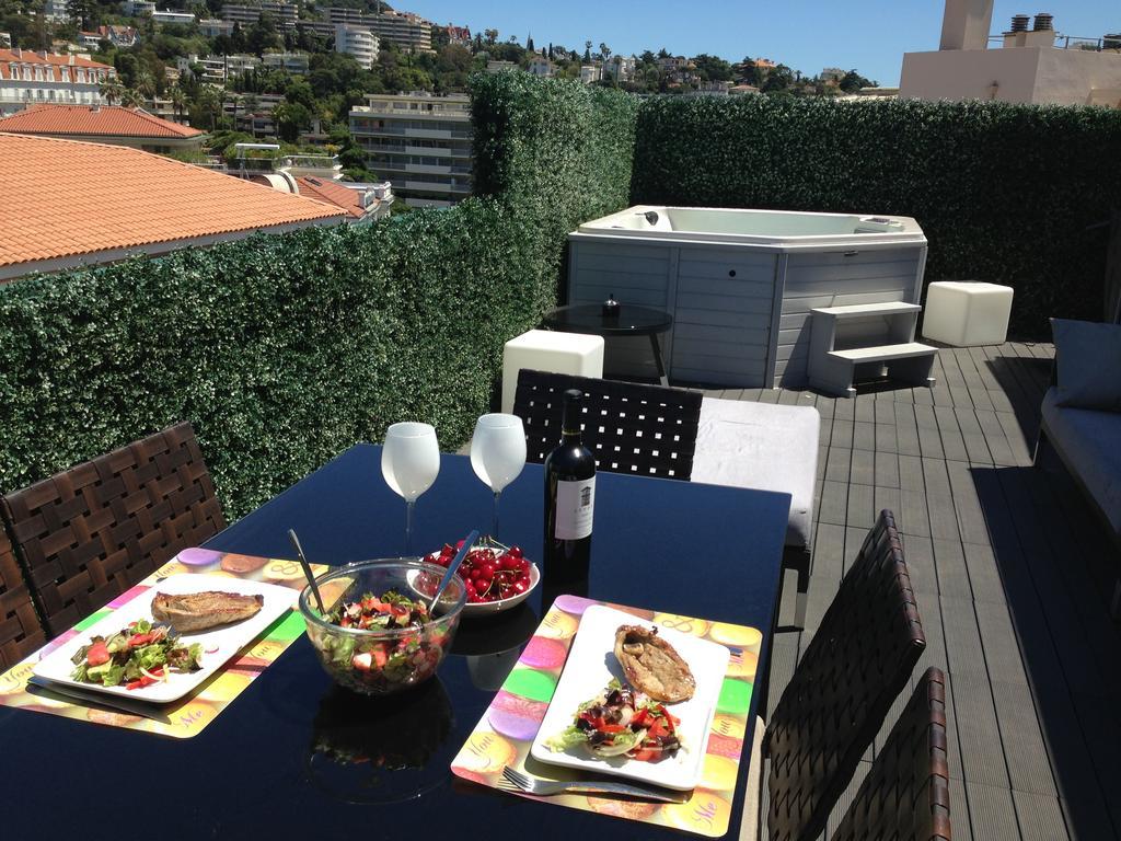 Penthouse With Jacuzzi On The Big Terrace Apartamento Cannes Exterior foto